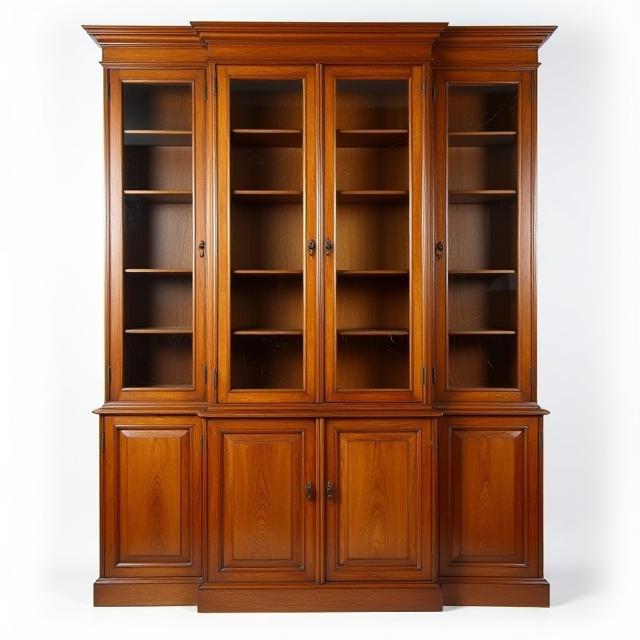 Georgian Display Cabinet after restoration