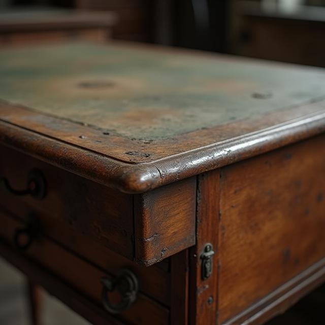 1920s Writing Desk before restoration